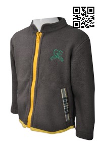 SU240 自訂小學校服款式    製作風䄛外套校服款式  香港幼稚園 搖粒絨外套校服 Greenfield 綠茵   設計冬裝外套校服款式   校服中心 